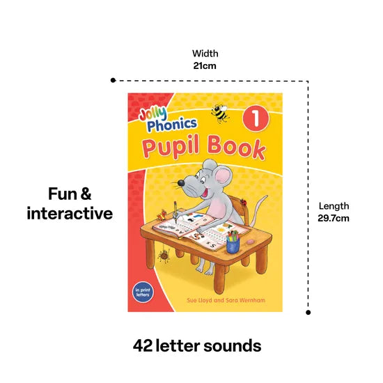 Jolly Phonics Pupil Book 1 Print - Modern Teaching Aids NZ