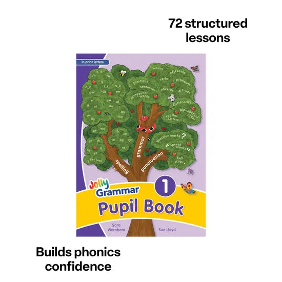 Jolly Grammar Pupil Book Print 1 - Modern Teaching Aids NZ