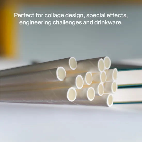 Paper Straws - Pack of 250 - Modern Teaching Aids NZ