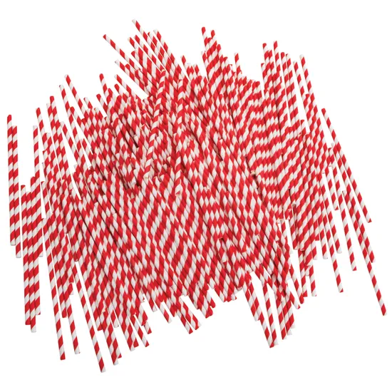 Christmas Eco Paper Straws - Pack of 250 - Modern Teaching Aids NZ