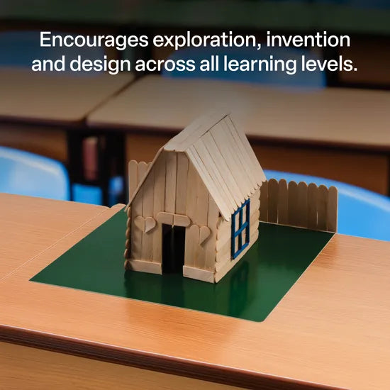 Paddle Pop Sticks Plain - Pack of 1000 - Modern Teaching Aids NZ