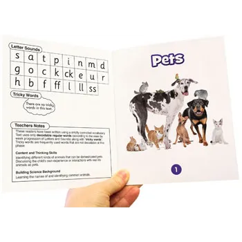 Science Decodables - Phase 2 Letter Sounds - Modern Teaching Aids NZ