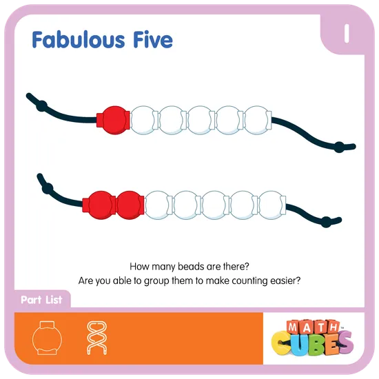 Math Cubes - Bead Strings - Modern Teaching Aids NZ