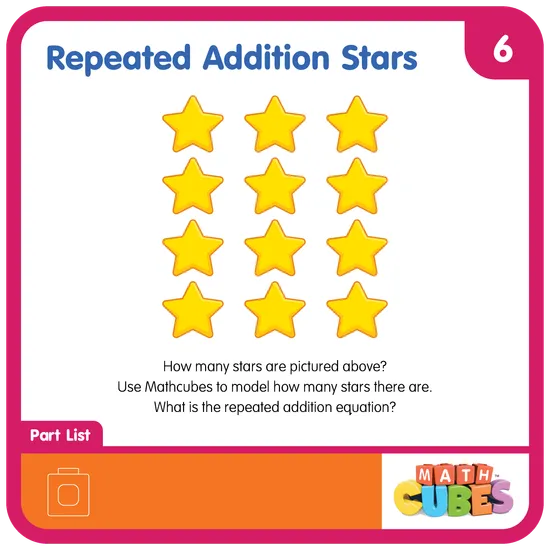 Math Cubes - Multiplication - Modern Teaching Aids NZ