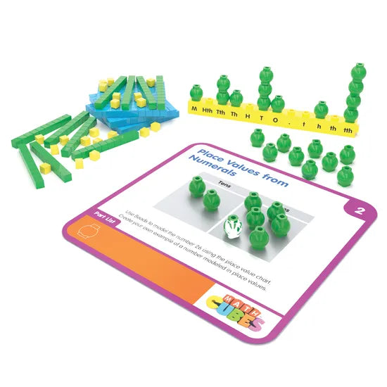 Math Cubes - Place Values - Modern Teaching Aids NZ