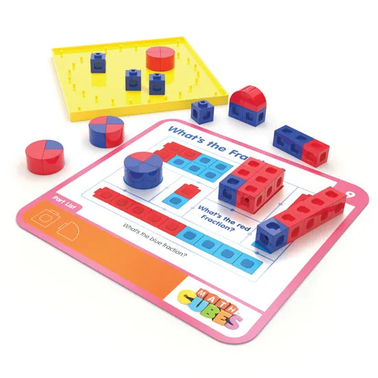Math Cubes - Fractions - Modern Teaching Aids NZ