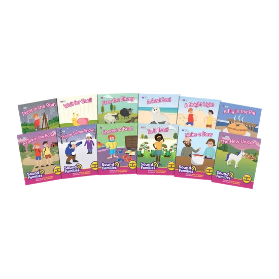 Sound Families Long Vowel Fiction Phase 5.5 - Modern Teaching Aids NZ