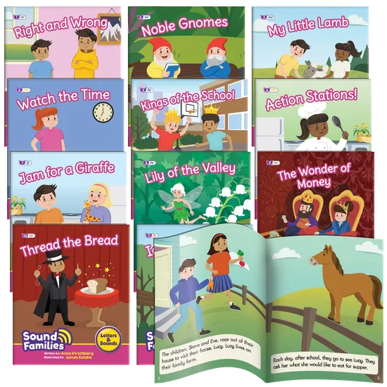 Sound Families Consonants Fiction Phase 5.5 - Modern Teaching Aids NZ