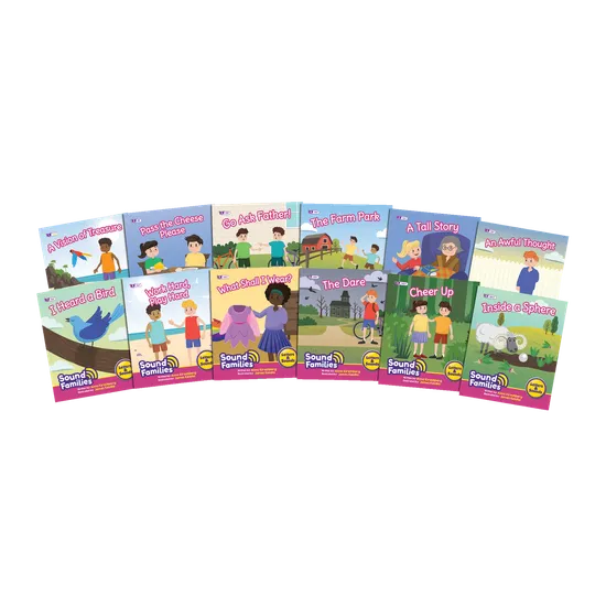 Sound Families R-controlled Fiction Phase 5.5 - Modern Teaching Aids NZ