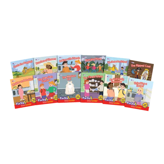 Fix Its Suffixes Fiction Phase 6 - Modern Teaching Aids NZ