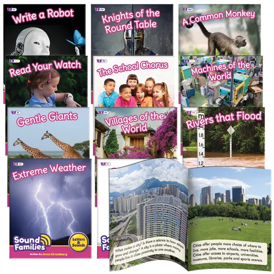 Sound Families Consonants Non-Fiction Phase 5.5 - Modern Teaching Aids NZ