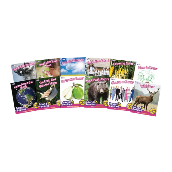 Sound Families R-controlled Non-Fiction Phase 5.5 - Modern Teaching Aids NZ