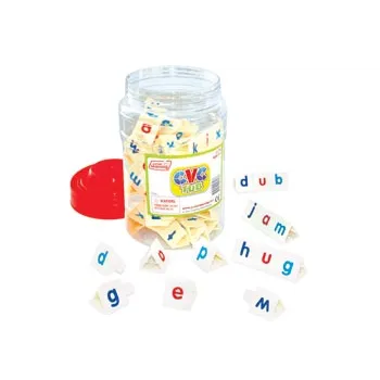 CVC Tri-Blocks Tub - Modern Teaching Aids NZ