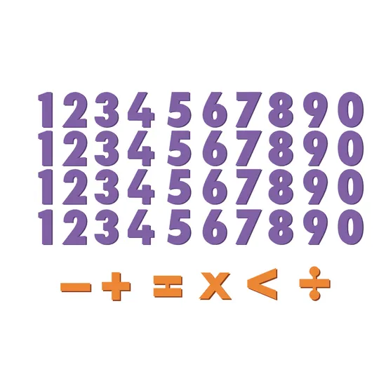 Rainbow Numbers Magnetic Maths Set - Modern Teaching Aids NZ