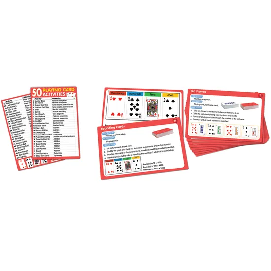 50 Playing Card Activities - Modern Teaching Aids NZ