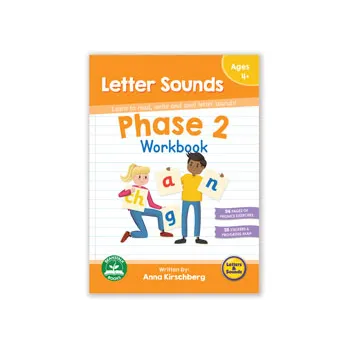 Phase 2 Workbook - Letter Sounds - Modern Teaching Aids NZ
