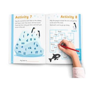 Phase 2 Workbook - Letter Sounds - Modern Teaching Aids NZ