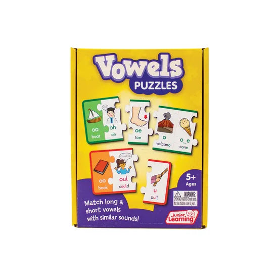 Vowel Puzzles - Modern Teaching Aids NZ