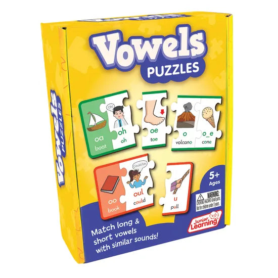 Vowel Puzzles - Modern Teaching Aids NZ