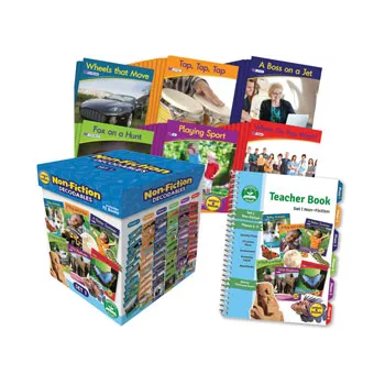 Decodable Readers Non-Fiction Library + Teacher Book