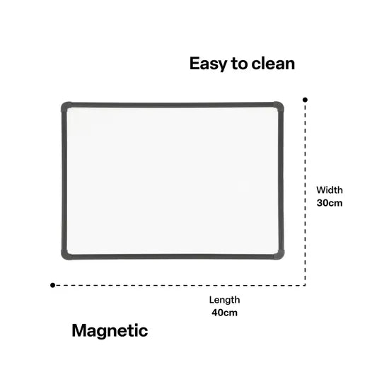 Teachables Magnetic Mini Whiteboard 30cm x 40cm - Modern Teaching Aids NZ