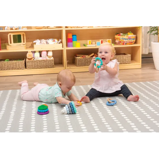 Moon Teether - Turquoise - Modern Teaching Aids NZ