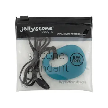 Chewable Silicone Pendant - Teal - Modern Teaching Aids NZ
