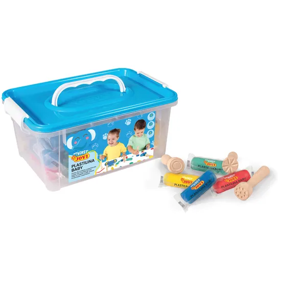 Plastilina Baby - 20 x 38g + 9 Stampers - Modern Teaching Aids NZ