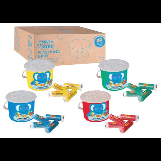 Plastilina Baby - 40 x 38g - Modern Teaching Aids NZ