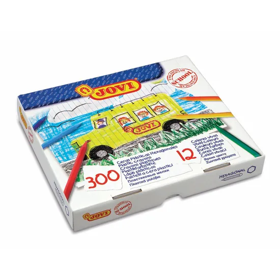 Jovi Plastic Drawing Sticks - Pack of 300 - Modern Teaching Aids NZ