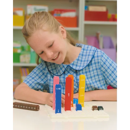 Equivalence & Fractions Cubes Class Kit - Modern Teaching Aids NZ