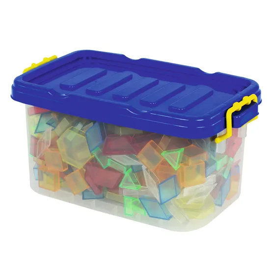 Teachables Translucent Pattern Blocks - Set of 360 - Modern Teaching Aids NZ