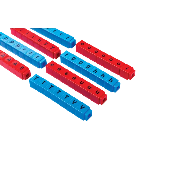 Translucent Alphabet Blocks Set of 90pcs - Modern Teaching Aids NZ