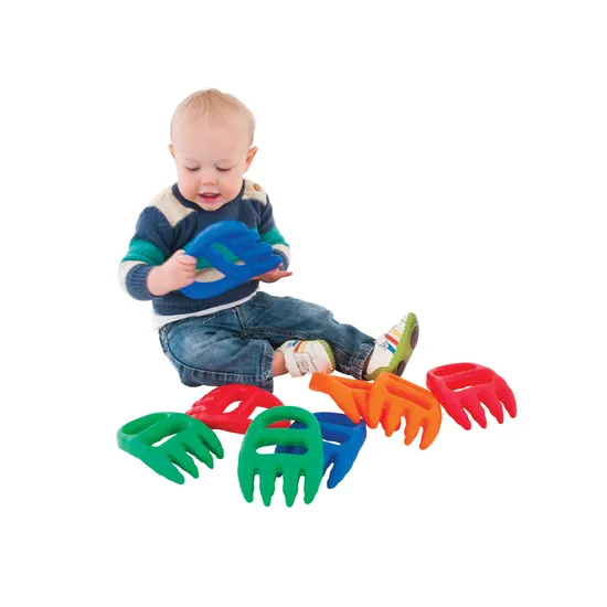 Claw Sand Diggers Plastic Set of 8