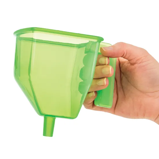 Rainbow Translucent Funnels Set of 6 - Modern Teaching Aids NZ