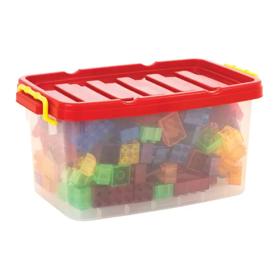 Teachables - Large Translucent Building Blocks - 180 Pieces - Modern Teaching Aids NZ