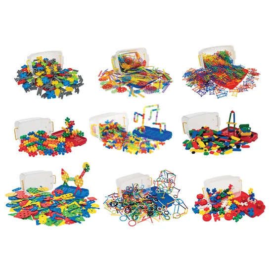 Teachables - Mega STEM Construction Kit - 2740 pie - Modern Teaching Aids NZ