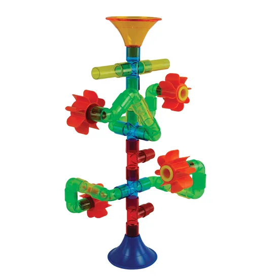 Translucent Waterway with Water Wheels 150pce - Modern Teaching Aids NZ