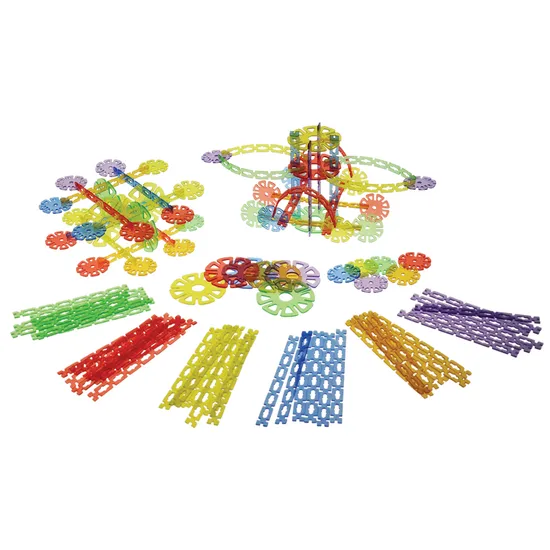 Teachables - Flexible STEM Rods & Discs - 360 piec - Modern Teaching Aids NZ