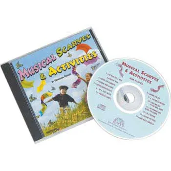 Musical Scarves & Activities CD - Modern Teaching Aids NZ