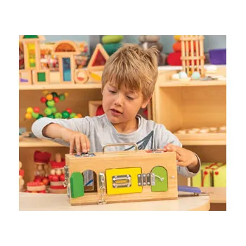 Original Lock Activity Box - Modern Teaching Aids NZ