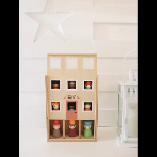 Happy Folk Hotel 9 Pieces - Modern Teaching Aids NZ