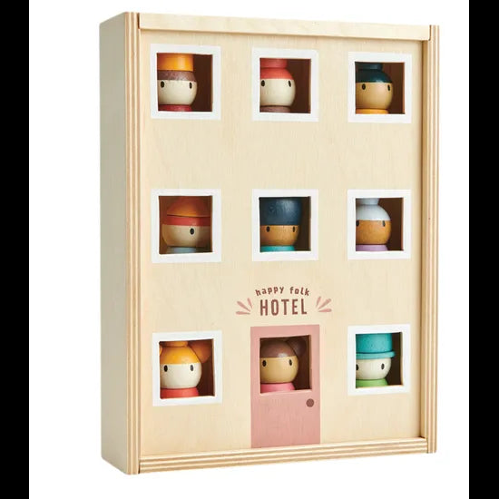 Happy Folk Hotel 9 Pieces - Modern Teaching Aids NZ