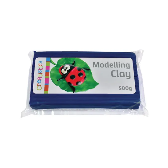 Creatistics Modelling Clay - Dark Blue 500g Pack - Modern Teaching Aids NZ