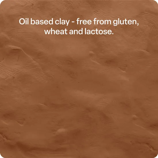 Creatistics Modelling Clay - Brown 500g Pack - Modern Teaching Aids NZ