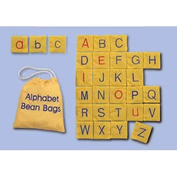 Alphabet Bean Bags - Set of 26 - Modern Teaching Aids NZ