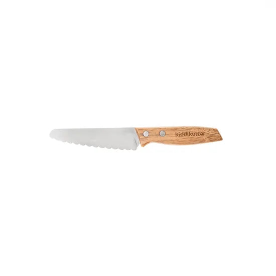 Kiddikutter Child Safe Knife Wooden Handle - Modern Teaching Aids NZ