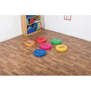 Kit for Kids - Emotions Cushions Pack of 6 - Modern Teaching Aids NZ