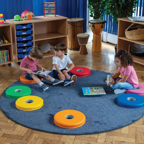 Kit for Kids - Donut Cushions & Trolley - 25 Pieces - Modern Teaching Aids NZ