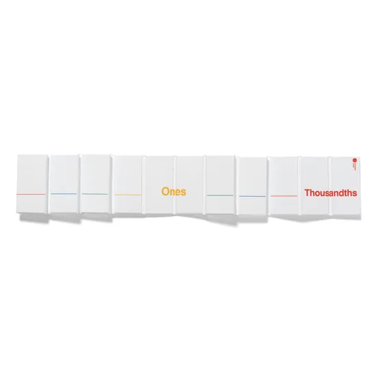 Number Expanders - Decimals - Set of 5 - Modern Teaching Aids NZ